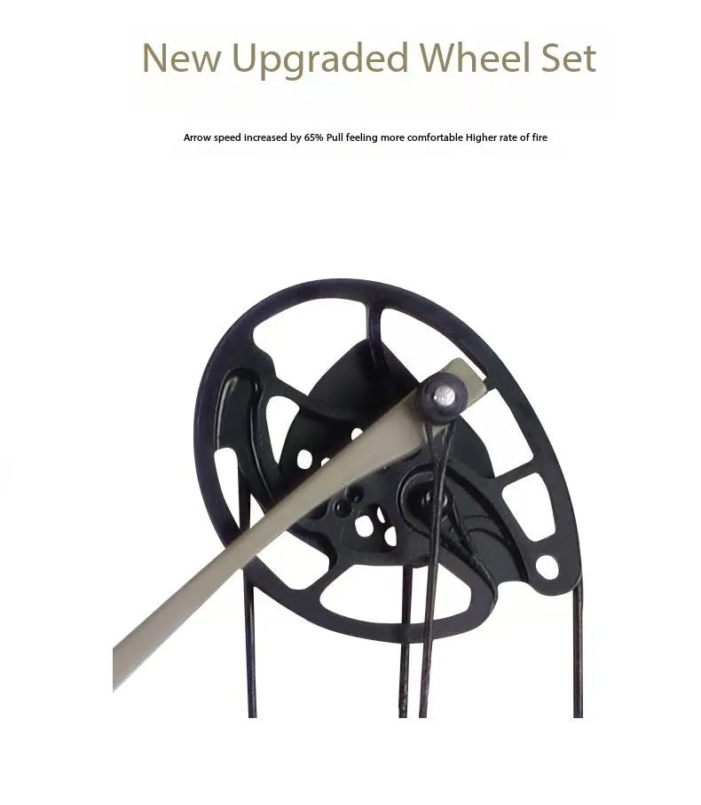 Dual Purpose Steel Ball Composite Bow and Arrow, Adult High-Precision Slingshot