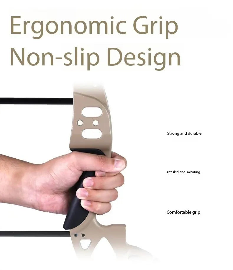 Dual Purpose Steel Ball Composite Bow and Arrow, Adult High-Precision Slingshot