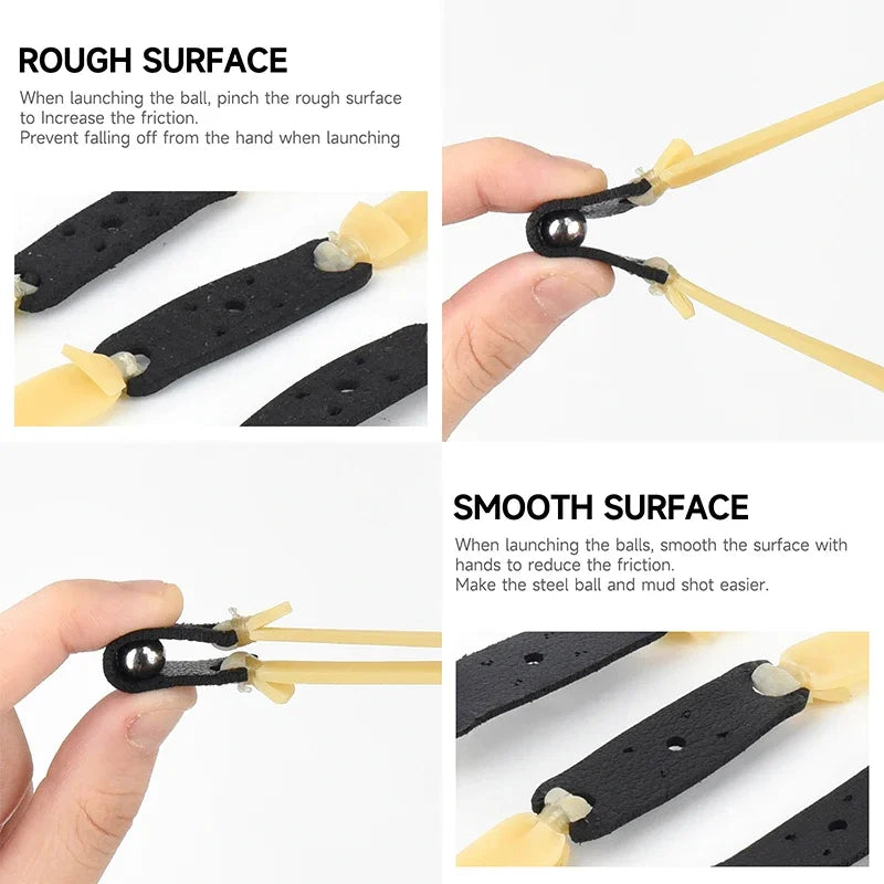 Highly Elastic Rubber Bands for Attaching Slingshot (2/4/6 pcs)