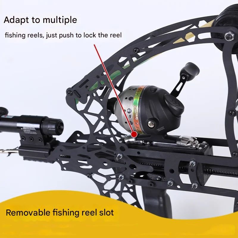 🎁SALE OFF 50%💥Powerful Metal Composite Bow Arrow/Steel Ball Slingshot for Hunting Kit Outdoor