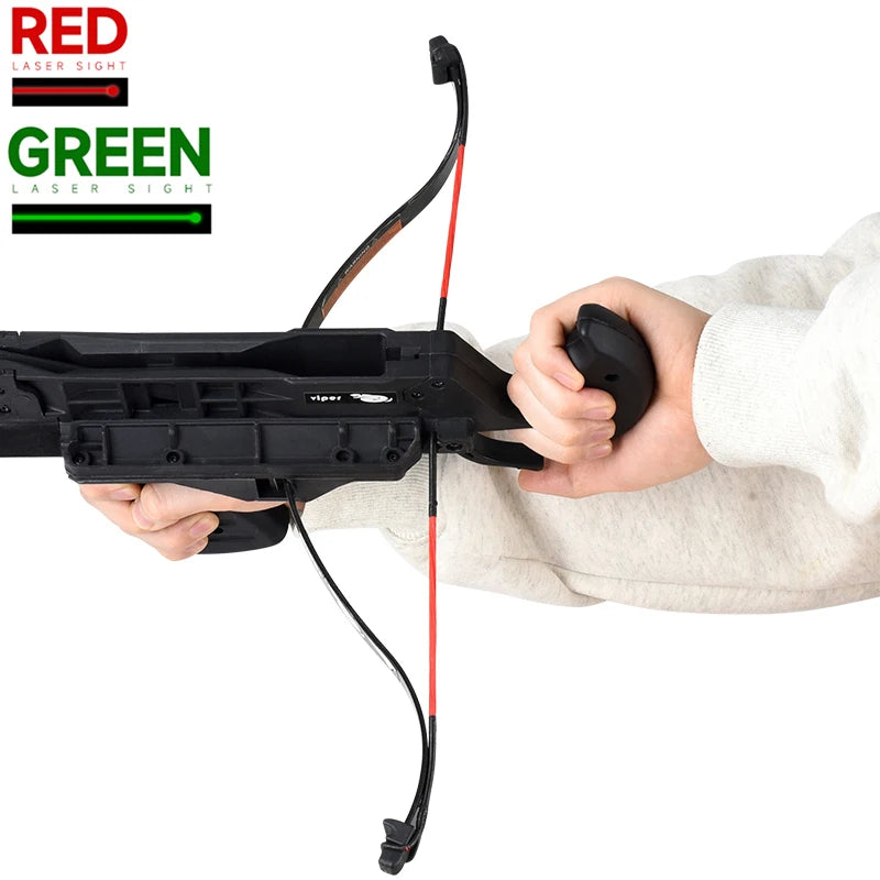 💥HOT💥 Crossbow with Laser for Enhanced Accuracy Outdoor Hunting Entertainment