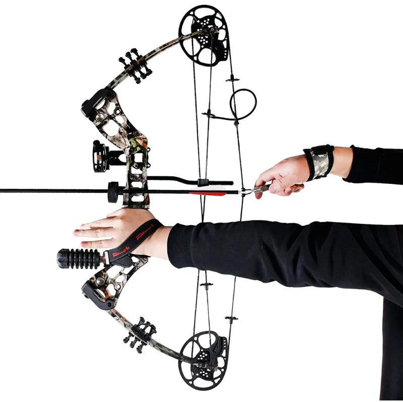 Compound Bow Archery Sets - Right Hand Archery Compound Bows 30-70 Lbs Draw Weight Adjustable for Adults and Beginners Hunting