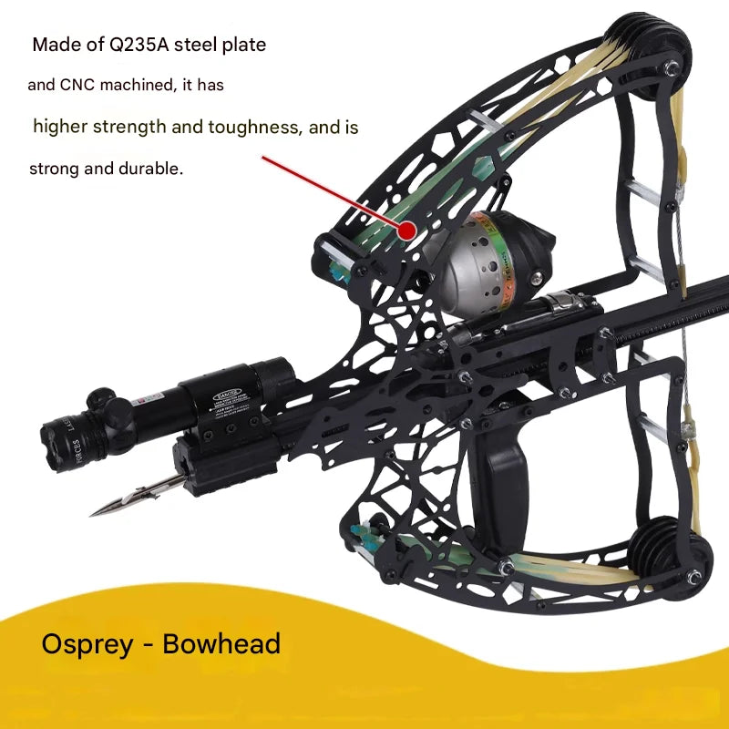 🎁SALE OFF 50%💥Powerful Metal Composite Bow Arrow/Steel Ball Slingshot for Hunting Kit Outdoor